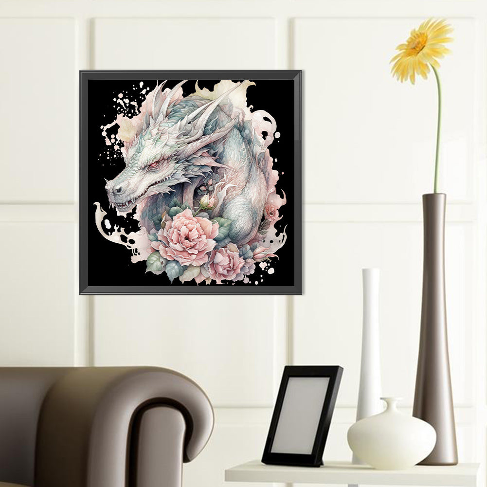 Western Dragon - Full Round Drill Diamond Painting 40*40CM