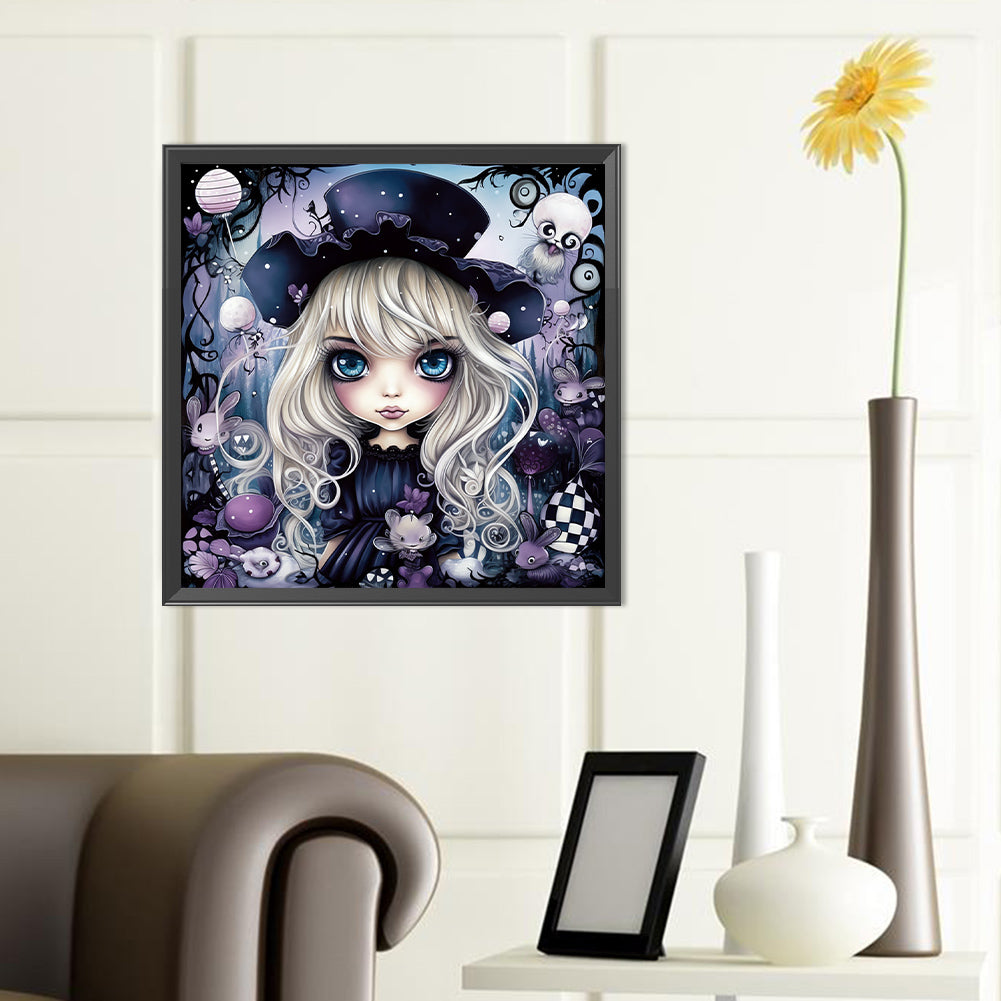 Gentleman Girl - Full Round Drill Diamond Painting 40*40CM