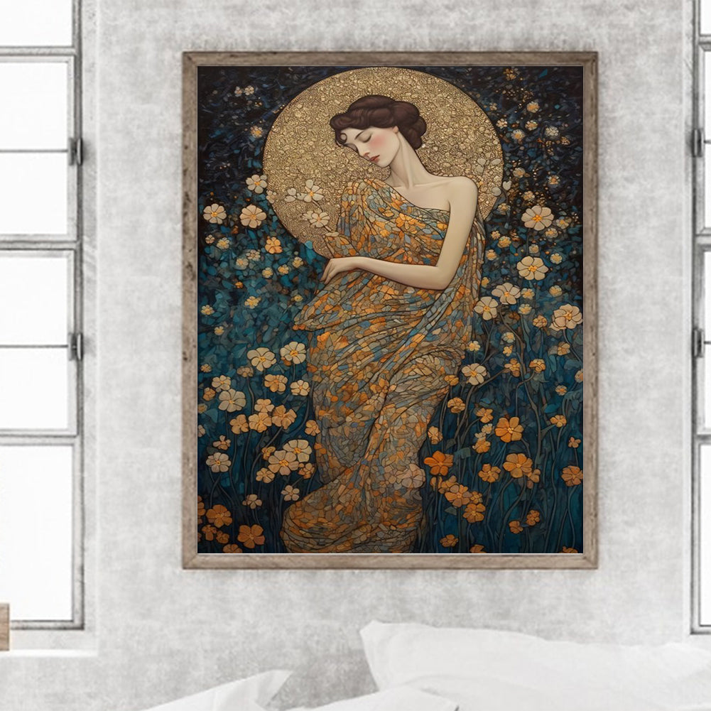 Beauty Fragrance - Full Round Drill Diamond Painting 40*50CM