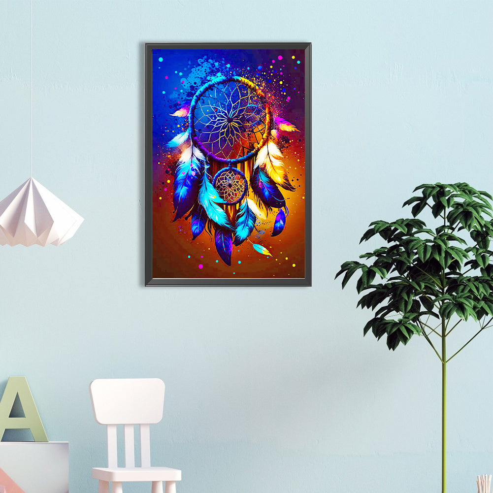 Dreamcatcher - Full Round Drill Diamond Painting 40*60CM