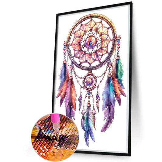 Dreamcatcher - Full Round Drill Diamond Painting 30*60CM