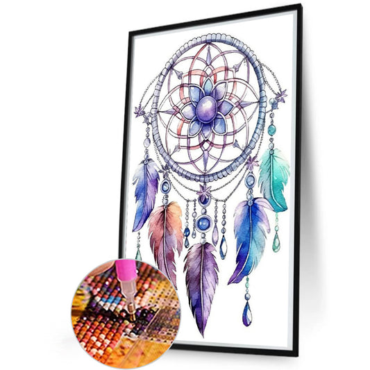 Dreamcatcher - Full Round Drill Diamond Painting 30*60CM