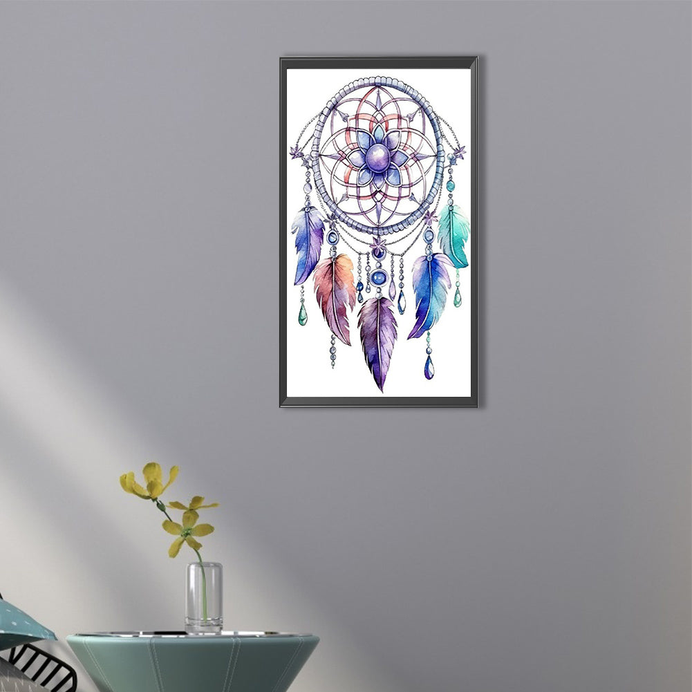 Dreamcatcher - Full Round Drill Diamond Painting 30*60CM
