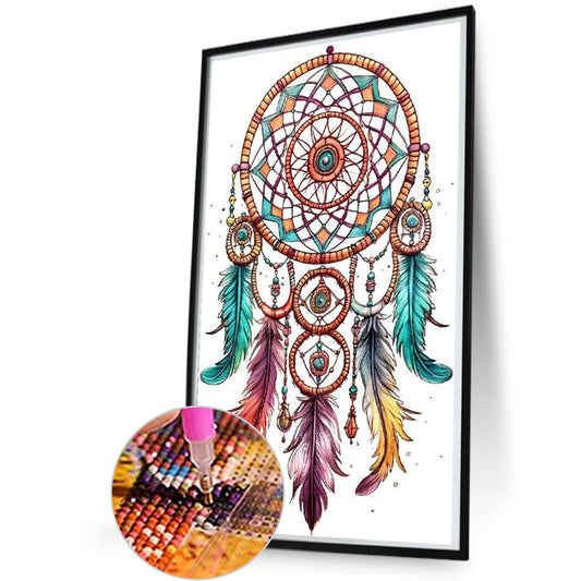 Dreamcatcher - Full Round Drill Diamond Painting 30*60CM