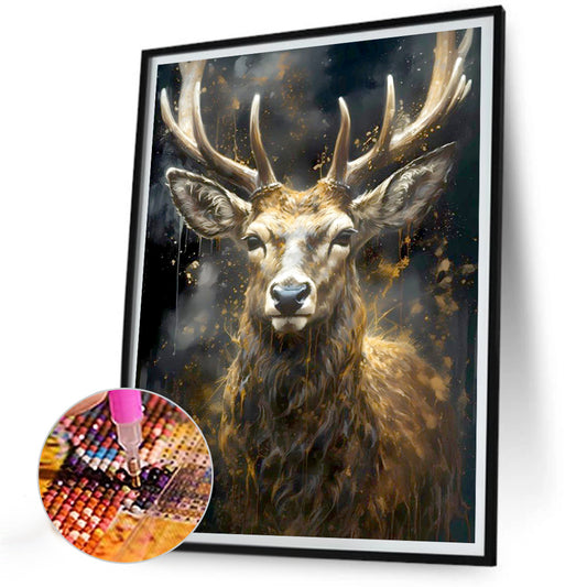 Adult Elk - Full Round Drill Diamond Painting 30*40CM