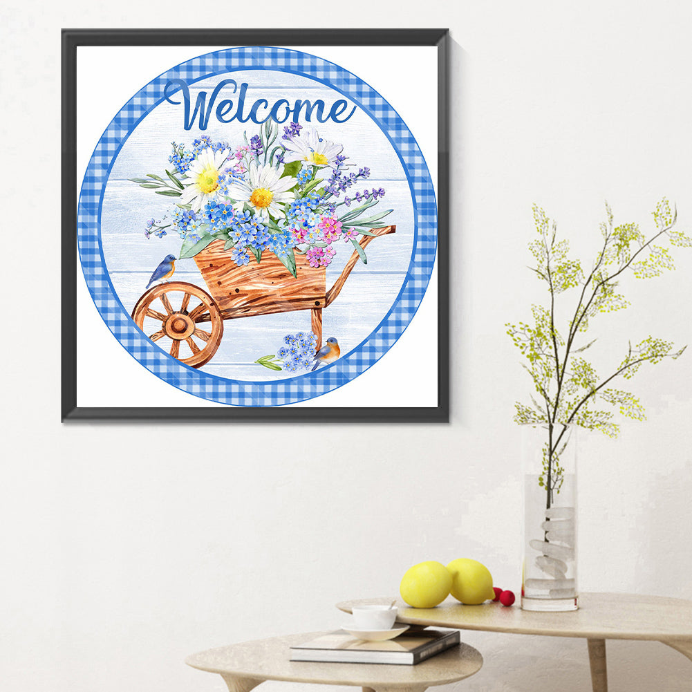 Bouquet - Full Round Drill Diamond Painting 30*30CM