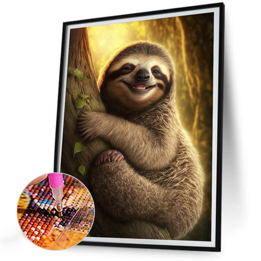 Sloth - Full Round Drill Diamond Painting 30*40CM