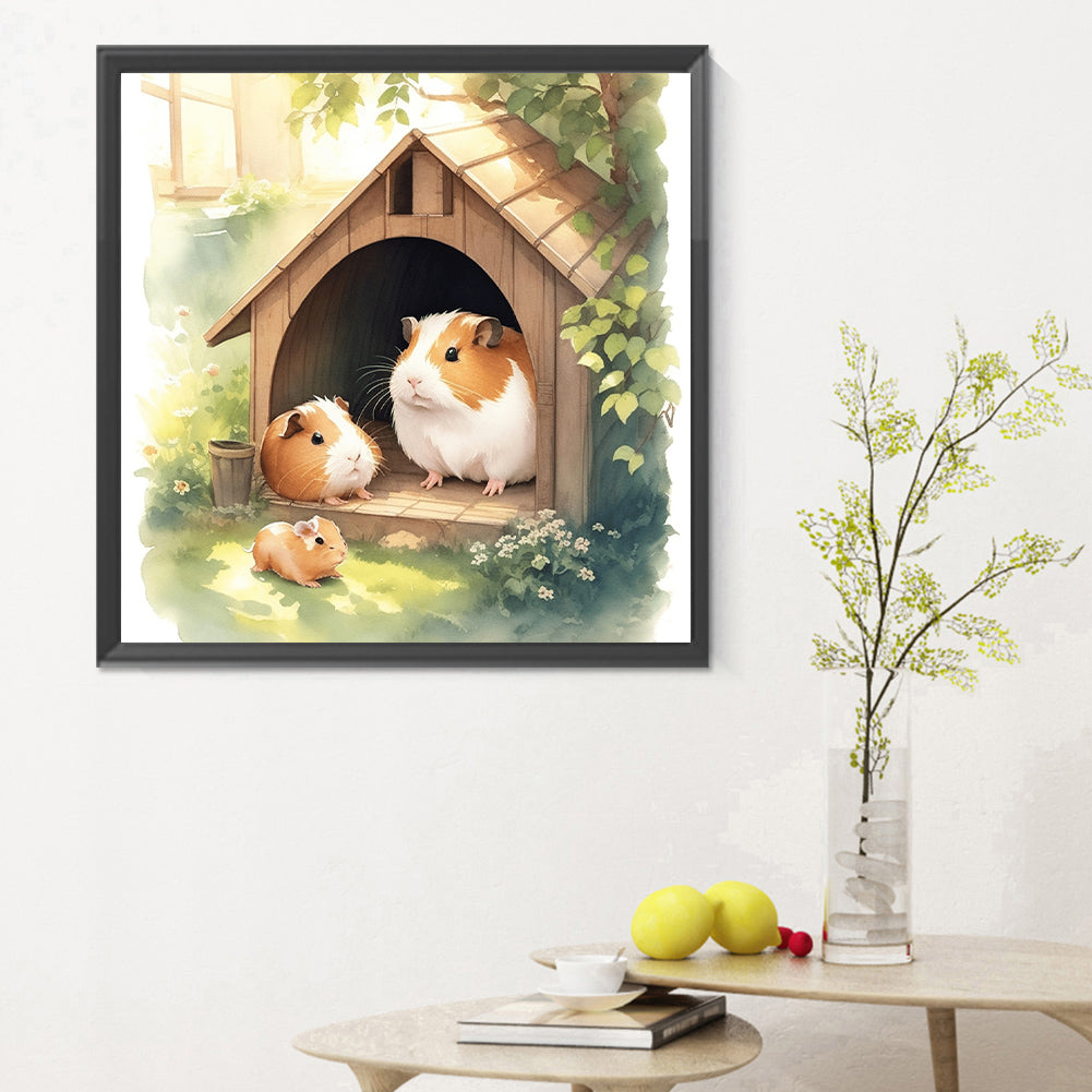 Farm Animals - Full Round Drill Diamond Painting 30*30CM