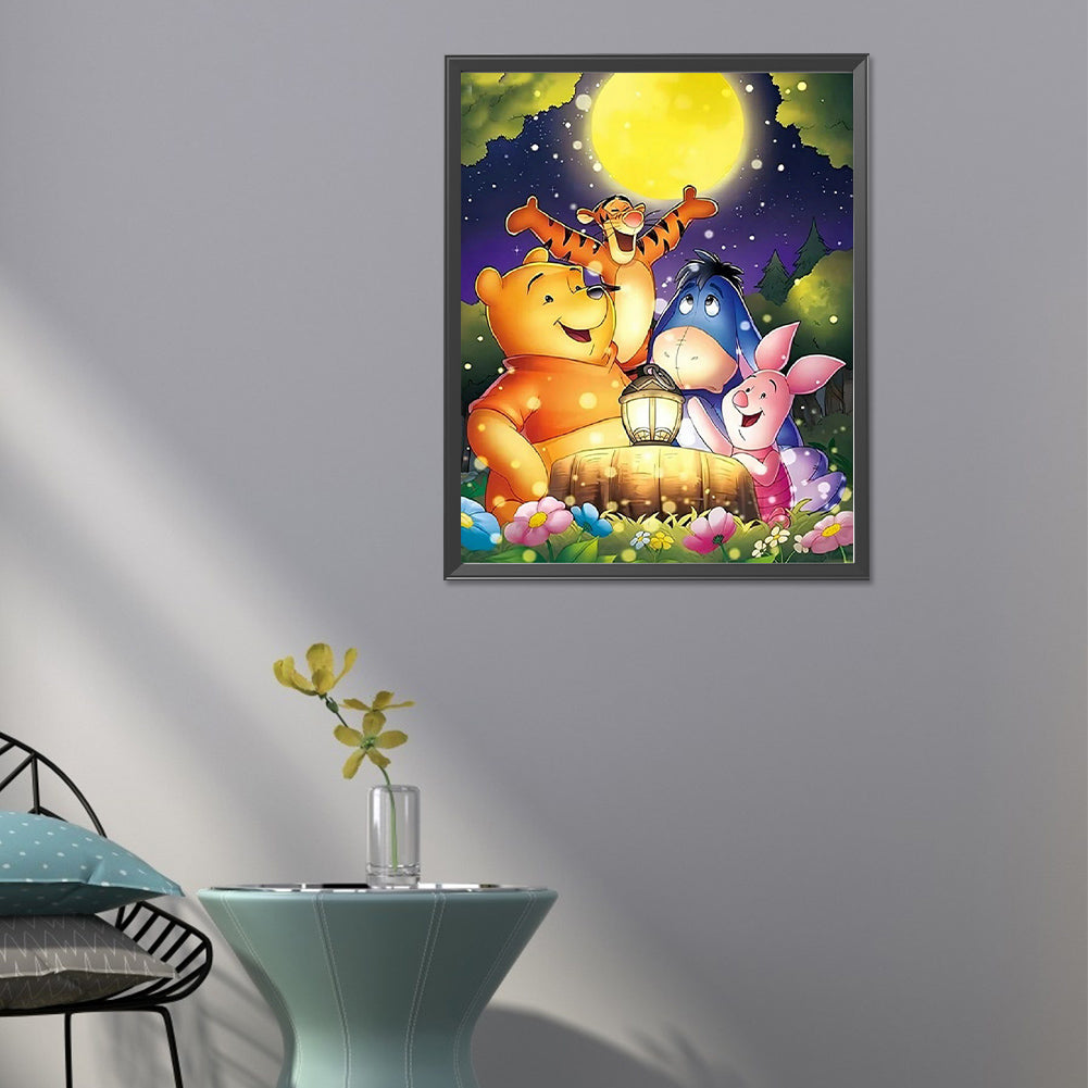 Winnie The Pooh And Friends - Full Round Drill Diamond Painting 40*50CM