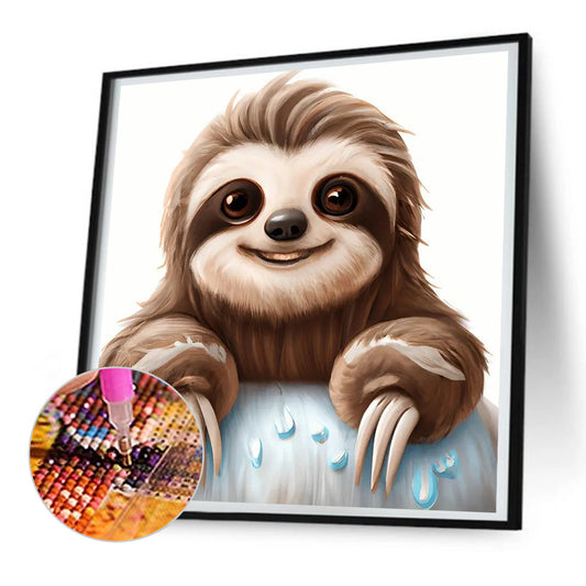 Sloth - Full Round Drill Diamond Painting 30*30CM