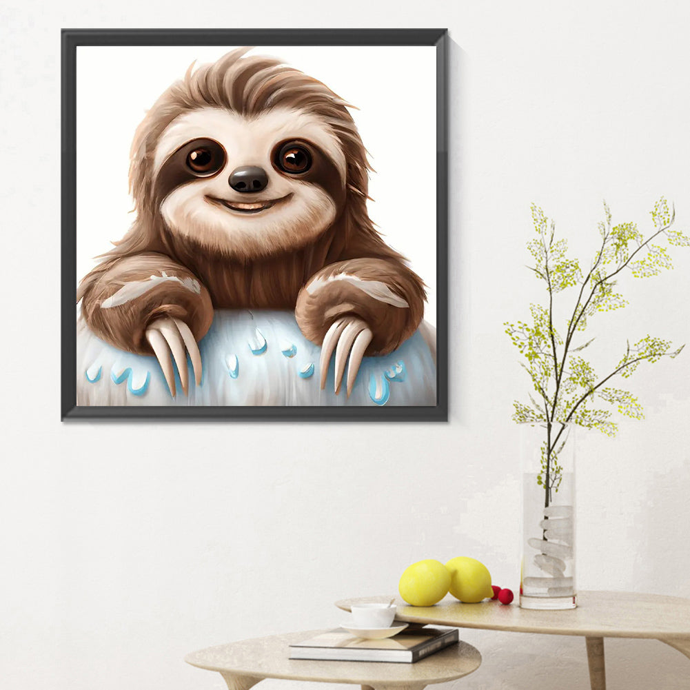 Sloth - Full Round Drill Diamond Painting 30*30CM