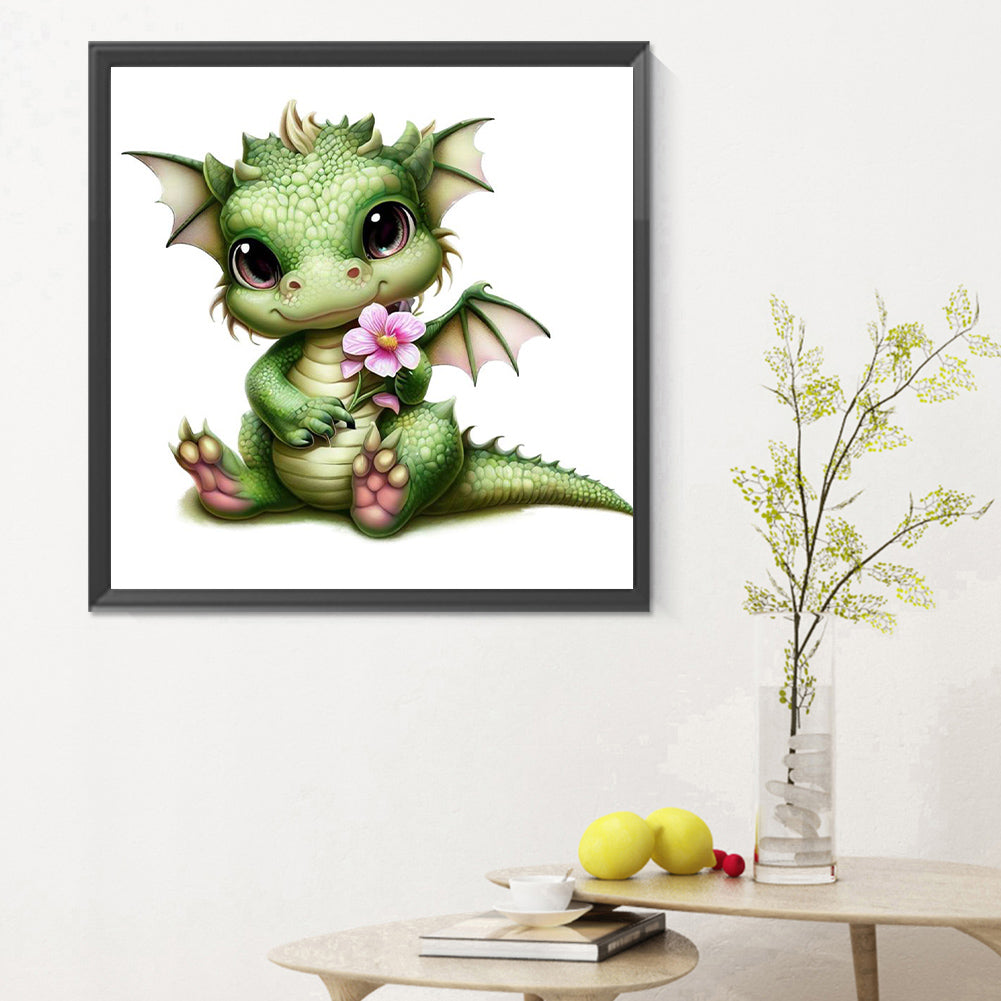 Dragon - Full Round Drill Diamond Painting 30*30CM