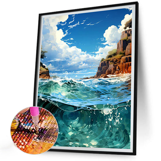 Cool In Summer - Full Round Drill Diamond Painting 30*40CM