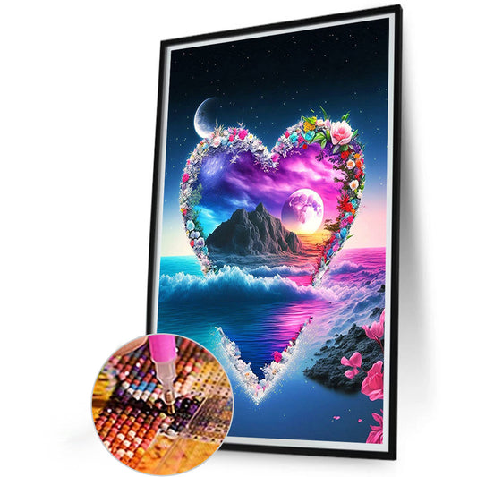 Love Mountains And Rivers - Full Round Drill Diamond Painting 40*60CM