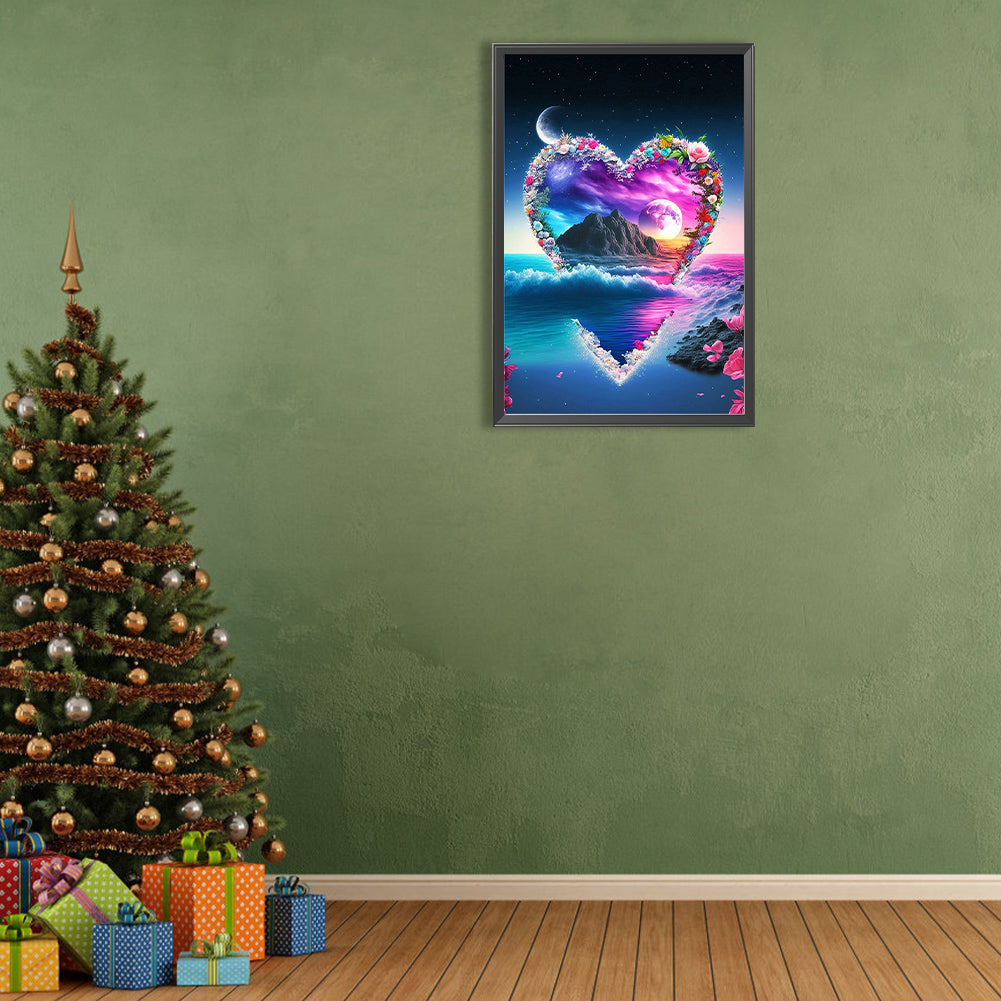 Love Mountains And Rivers - Full Round Drill Diamond Painting 40*60CM