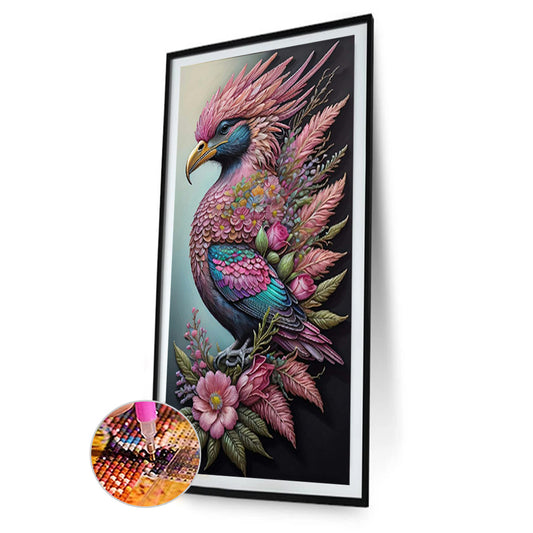 Flowers And Birds - Full Round Drill Diamond Painting 40*70CM