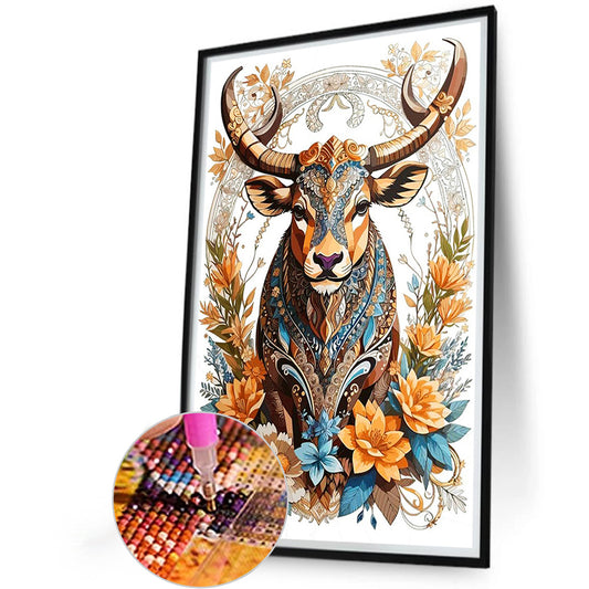 Ox - Full Round Drill Diamond Painting 40*60CM