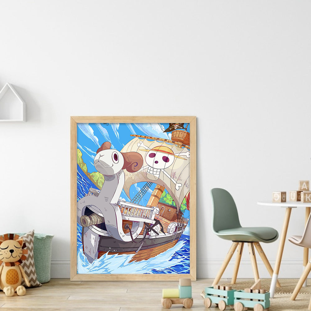 Cartoon - 11CT Stamped Cross Stitch 40*56CM
