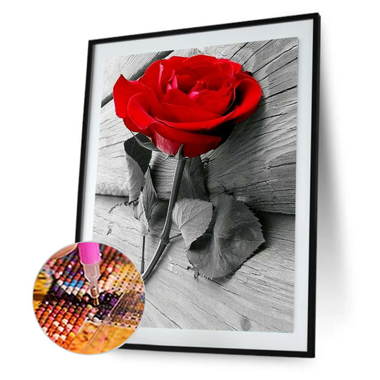 Roses And Coffee - Full Round Drill Diamond Painting 30*40CM