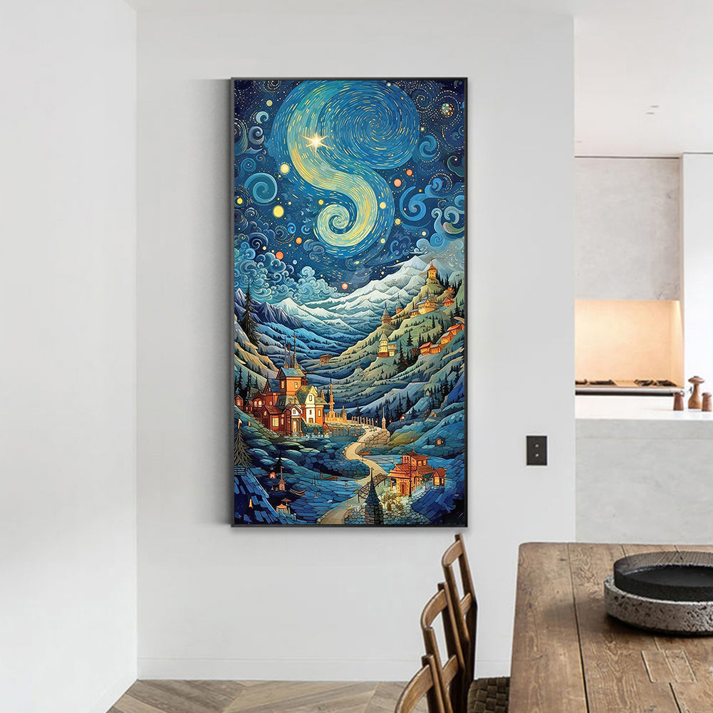 Abstract World - Full Round Drill Diamond Painting 40*70CM
