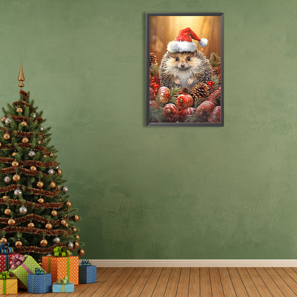 Hedgehog - Full Round Drill Diamond Painting 40*60CM