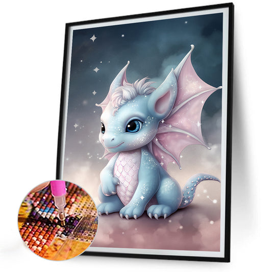 Faerie Dragon - Full Round Drill Diamond Painting 30*40CM