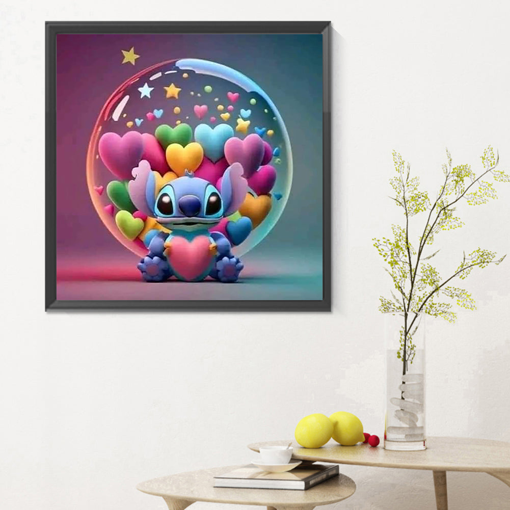 Love Stitch - Full Round Drill Diamond Painting 30*30CM