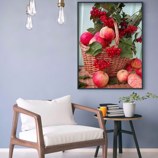 Flowers And Fruits - Full Round Drill Diamond Painting 30*40CM
