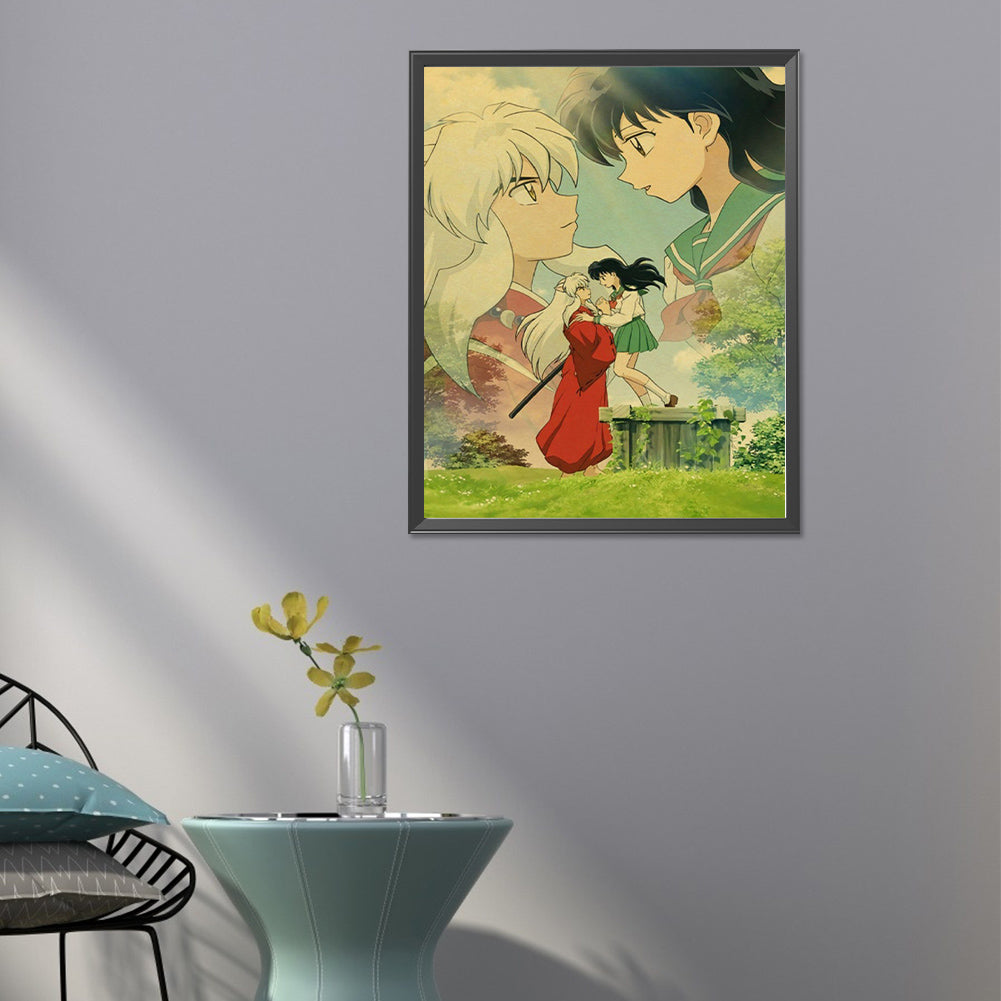 Inuyasha - Full Round Drill Diamond Painting 40*50CM