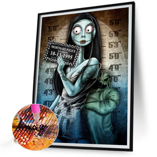 Ghost Bride - Full Round Drill Diamond Painting 40*50CM