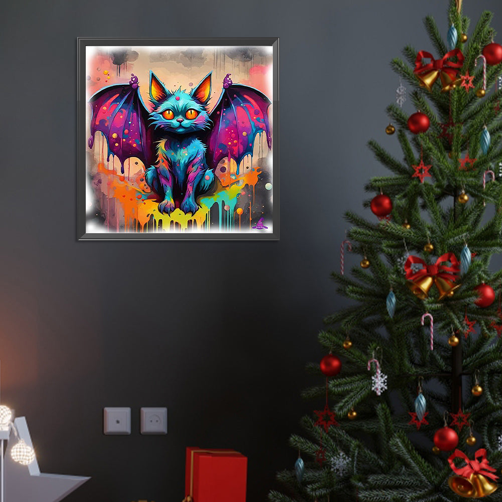 Forest Animals-Bats - Full Round Drill Diamond Painting 40*40CM