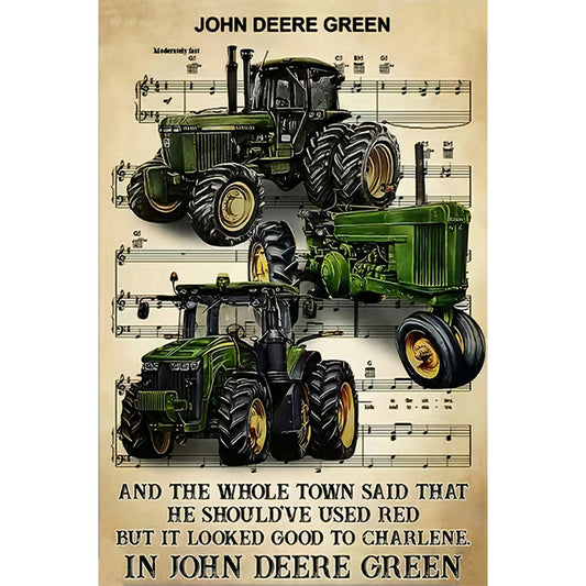 Agricultural Vehicles - 11CT Stamped Cross Stitch 50*75CM