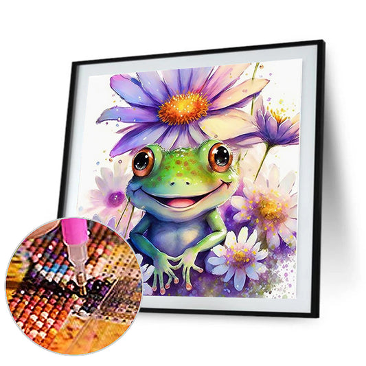 Frog - Full Round Drill Diamond Painting 30*30CM