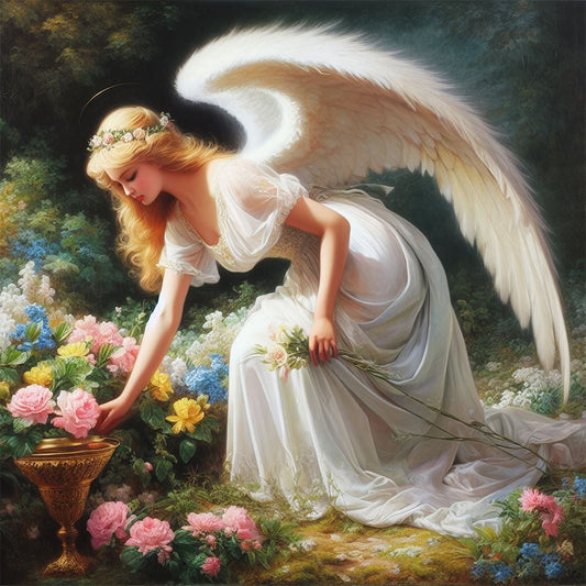 Angel - Full Square Drill Diamond Painting 40*40CM