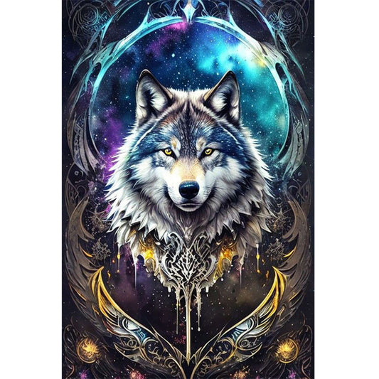 Wolf - Full Square Drill Diamond Painting 40*60CM