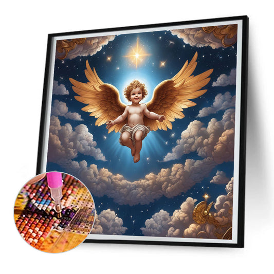 Angel Baby - Full Round Drill Diamond Painting 30*30CM
