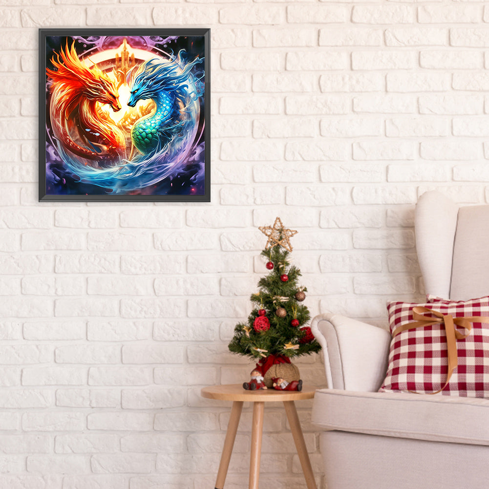 Ssangyong - Full Round Drill Diamond Painting 30*30CM