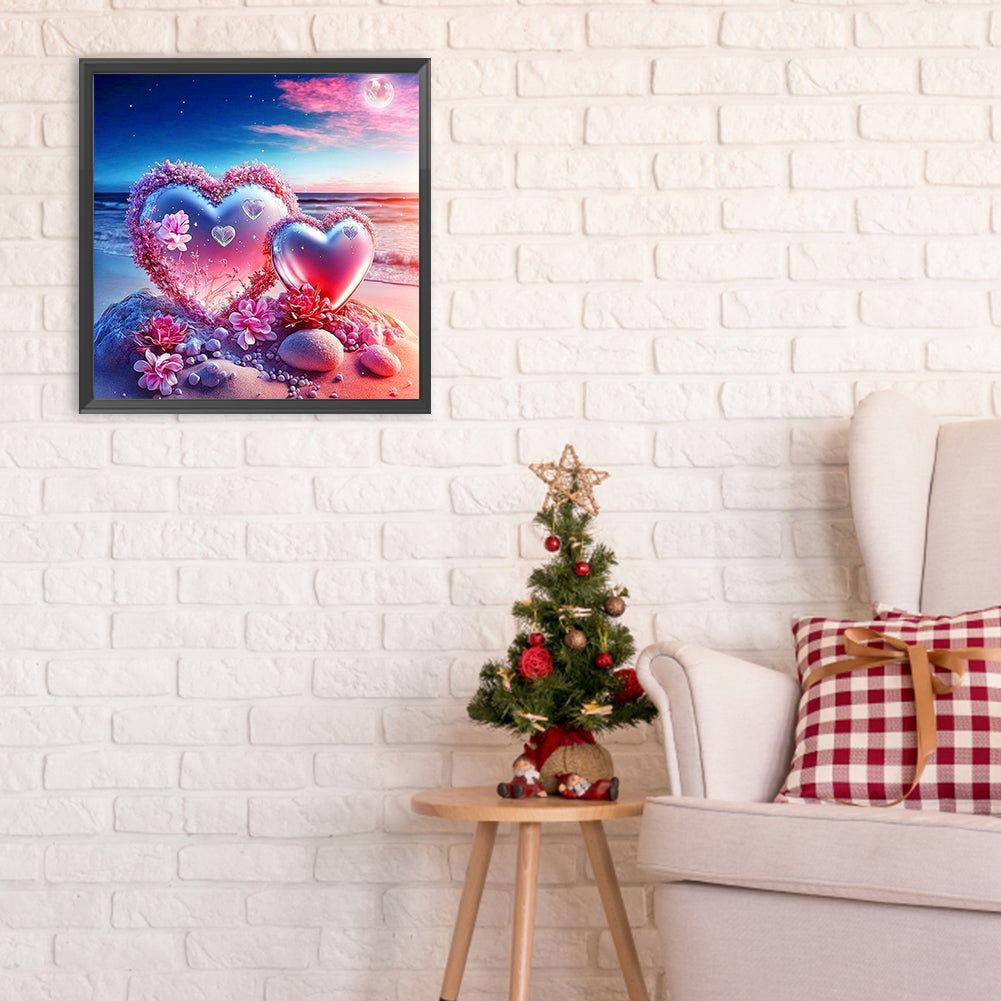 Dream Love - Full Round Drill Diamond Painting 30*30CM