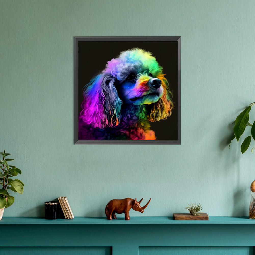 Puppy - Full Round Drill Diamond Painting 30*30CM