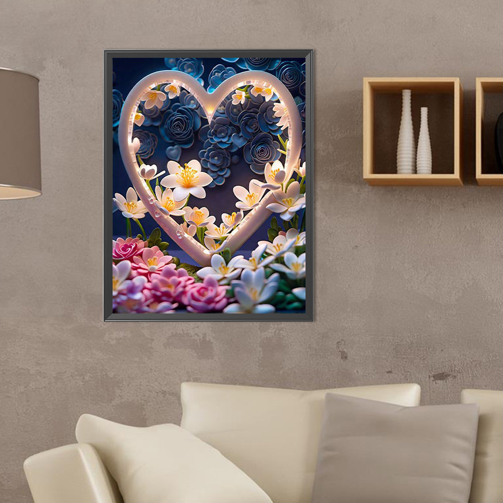 Fantasy Rose - Full Round Drill Diamond Painting 30*40CM