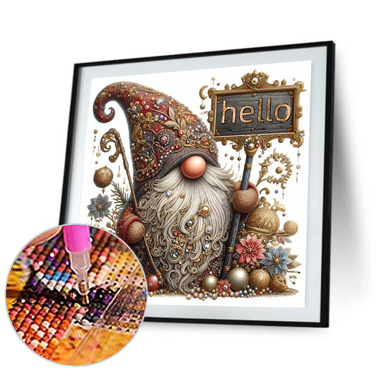 Bejeweled Goblin - Full Round Drill Diamond Painting 30*30CM