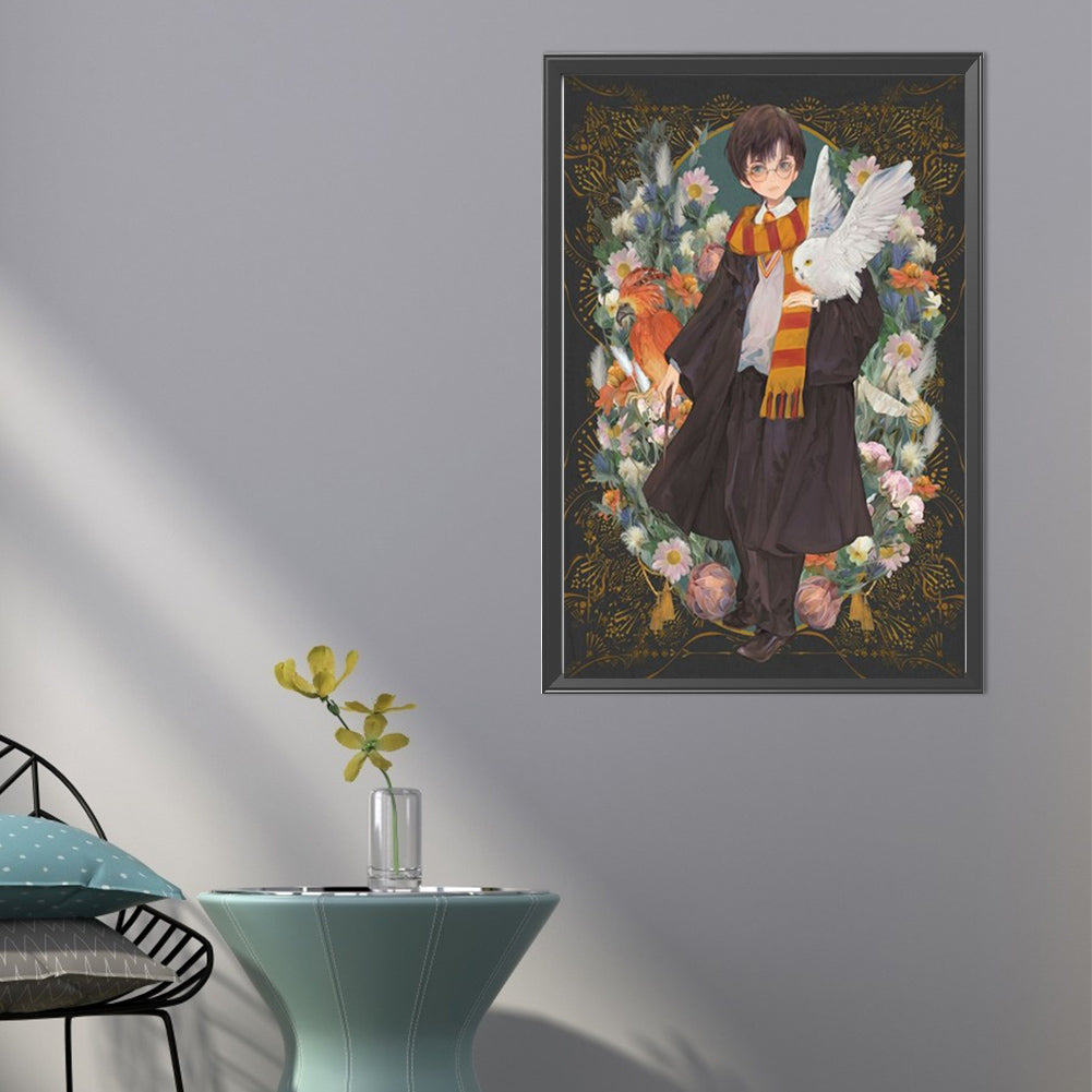Harry Potter - Full AB Round Drill Diamond Painting 40*60CM