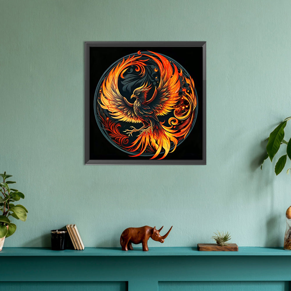 Phoenix - Full Round Drill Diamond Painting 30*30CM