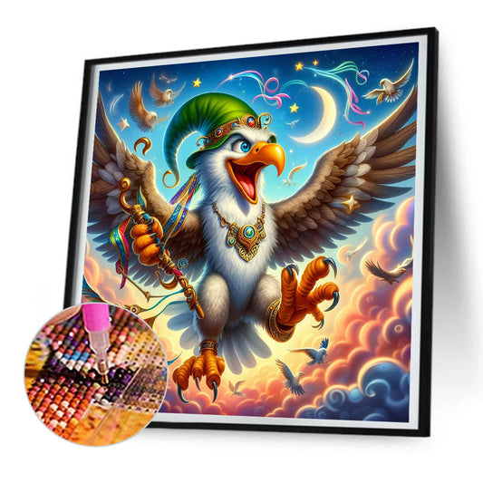 Eagle - Full Round Drill Diamond Painting 30*30CM