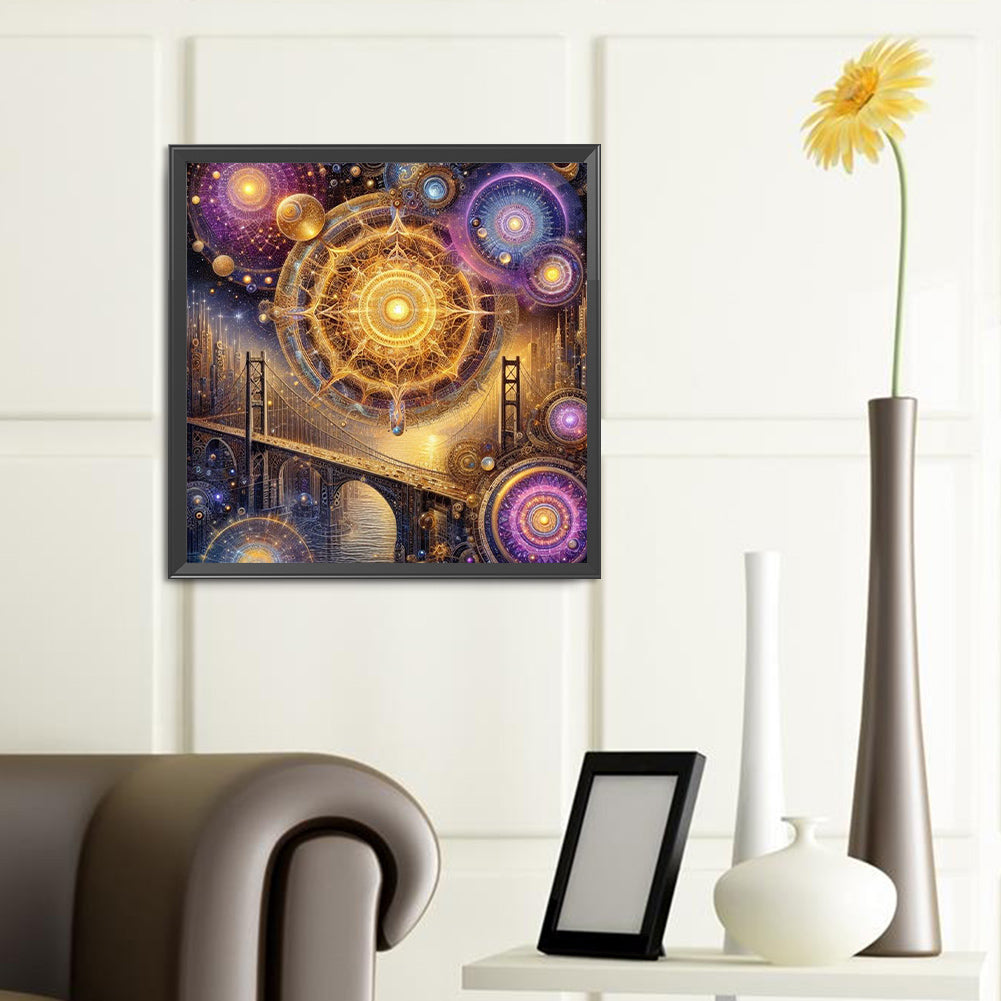 Kaleidoscope World - Full Round Drill Diamond Painting 40*40CM