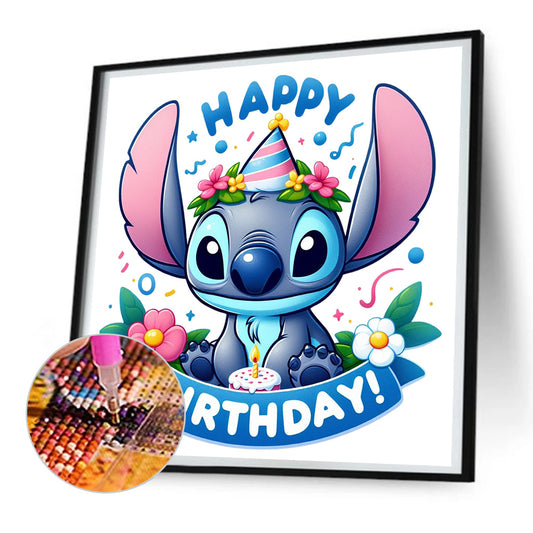 Stitch - Full Round Drill Diamond Painting 30*30CM