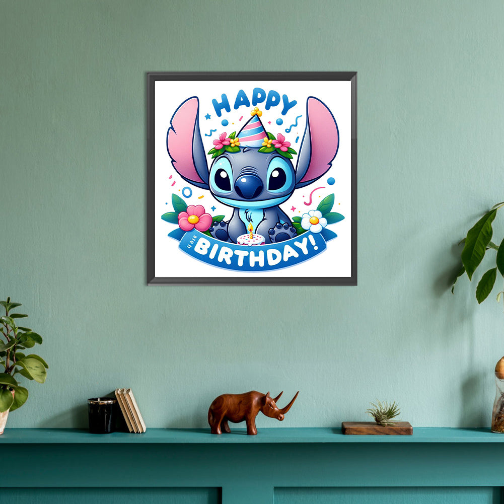 Stitch - Full Round Drill Diamond Painting 30*30CM