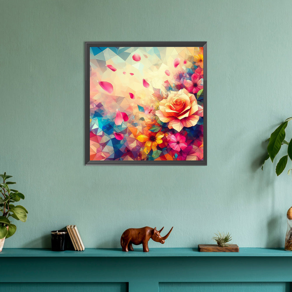 3D Rose - Full Round Drill Diamond Painting 30*30CM