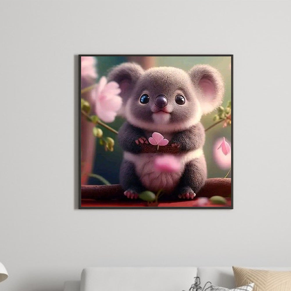 Koala - Full Round Drill Diamond Painting 30*30CM