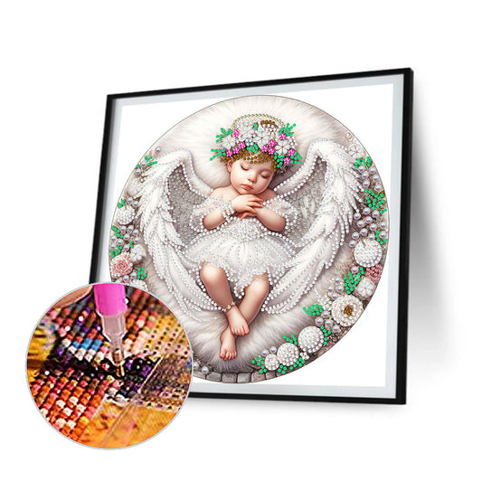 Angel Child - Special Shaped Drill Diamond Painting 30*30CM